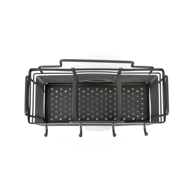 III-Compartment Dish Siccatio Rack cum vasis Holder