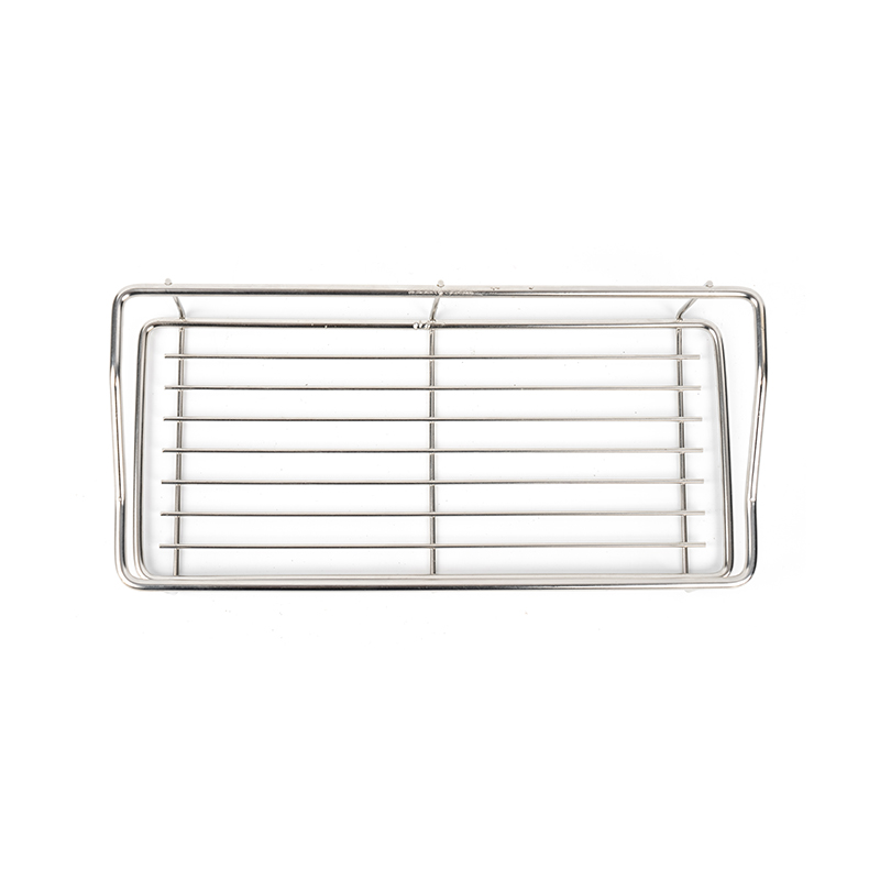 Stainless Steel No-Drill Bathroom at Shelf