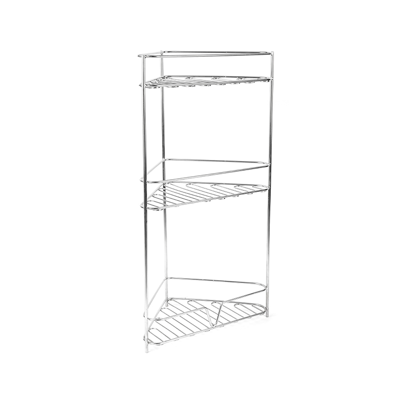 III-Tier anguli Bathroom Organizer Shelf