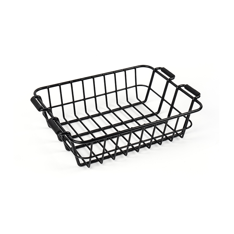 Black Wire PRAECLUSIO Baskets pro Pantry & Cabinets