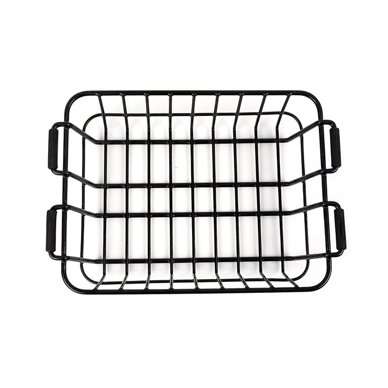 Black Wire PRAECLUSIO Baskets pro Pantry & Cabinets