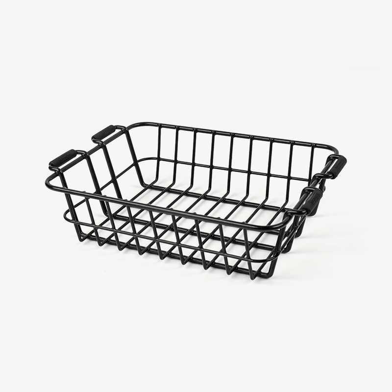 Black Wire PRAECLUSIO Baskets pro Pantry & Cabinets