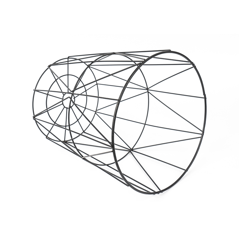 Nigrum circum Wire Mesh quisquiliis potest ad officium & Cubiculum