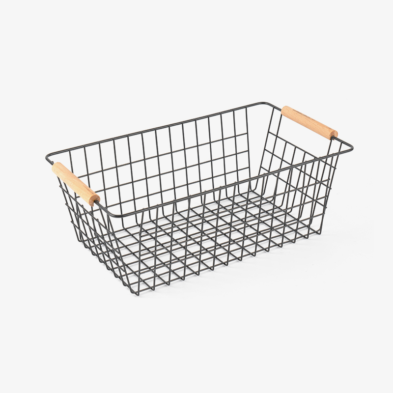 Repono Basket cum ligneo manubrio