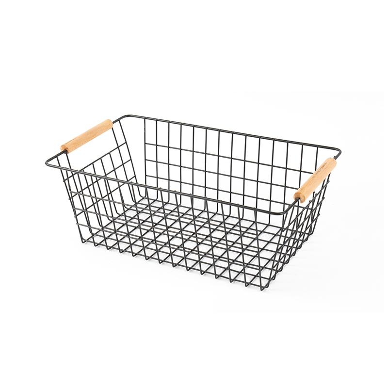 Repono Basket cum ligneo manubrio