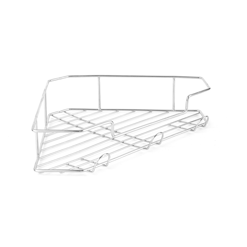 CCCIV Steel Wall-elevatae Shower Caddy Anguli Shelf