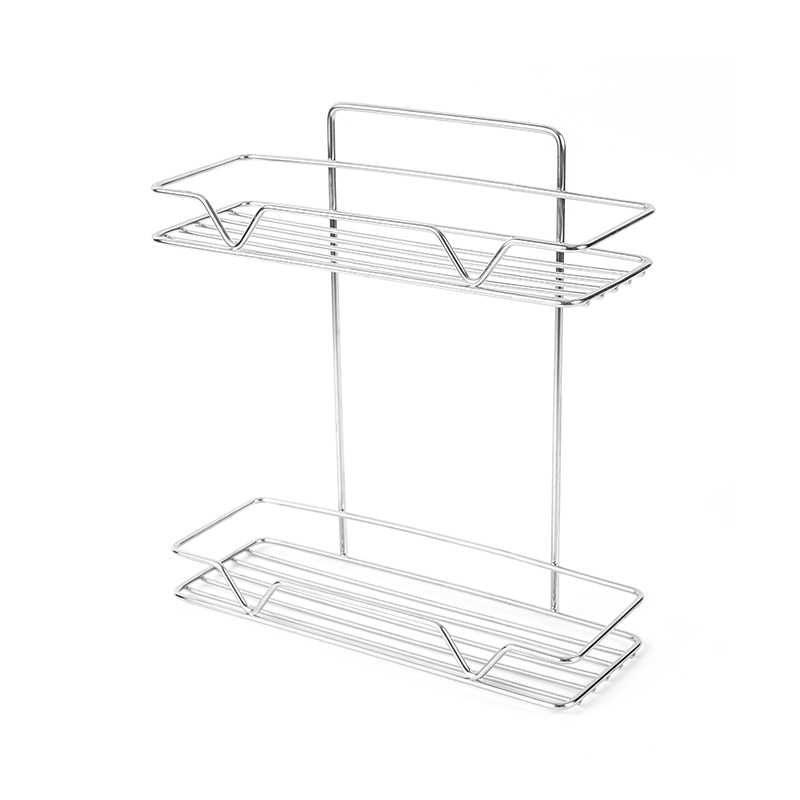 2-Tier Bathroom Organizer Vanitas Tray & Spice Rack