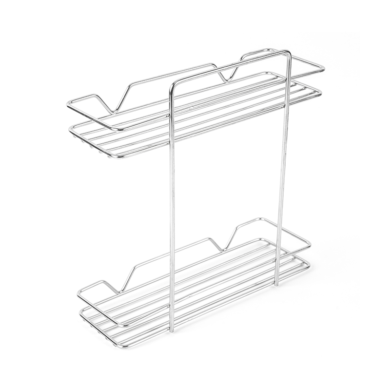 2-Tier Bathroom Organizer Vanitas Tray & Spice Rack