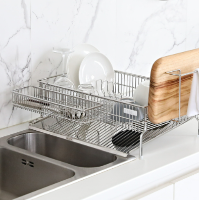 Quam impetro durum aqua Dish Siccatio Rack: Simple Gradus et praeventionis